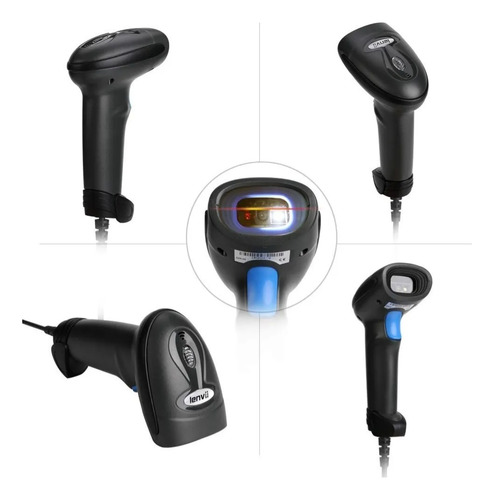 Lector Código De Barra Laser Pistola Usb 2.4g Comercio Scan