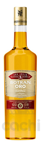 Ron Botran Añejo Oro Sistema Solera 5 Años Guatemala