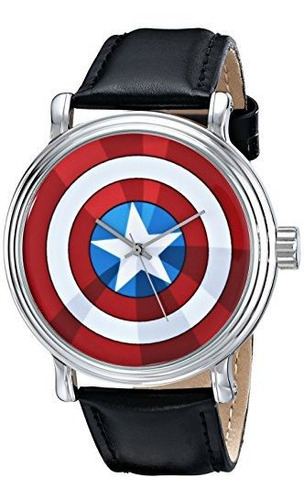 Reloj Marvel Para Hombre W001770 The Avengers Capitán