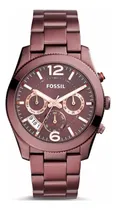 Comprar Reloj Dama Fossil Acero Es4110 Original Color de la correa Vino tinto Color del bisel Vino tinto Color del fondo Vinotinto