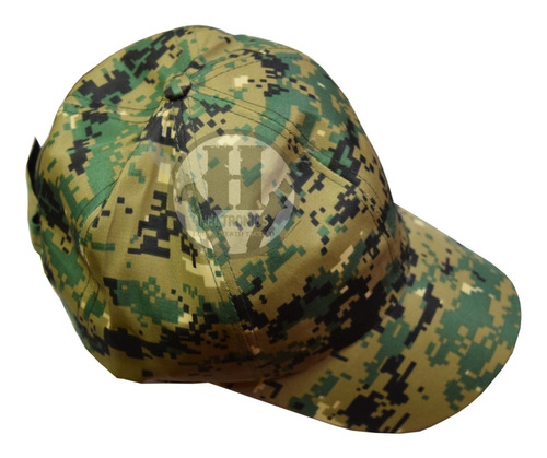 Gorra Visera Tactica Camuflada Marpat Gabardina Regulable