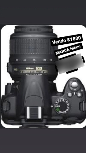 Máquina Fotográfica Nikon D3000