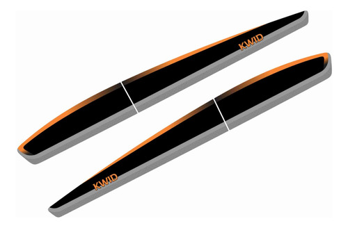 Adesivo Renault Kwid Faixa Compatível Laranja 2017/2022