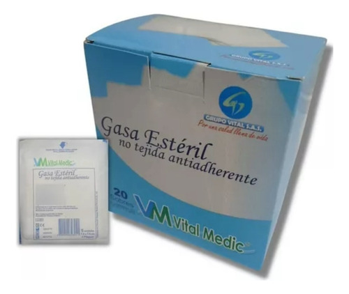 Gasa Esteril 10x10 Vitalmedic