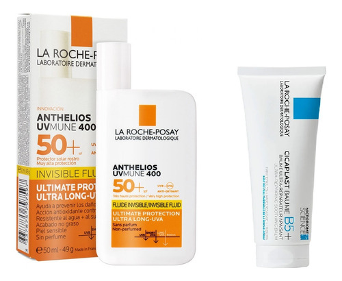 La Roche Posay Combo Protector Cicaplast B5 Anthelios Uvmune