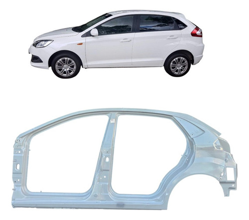 Lateral Esquerda Chery Celer Hatch 13/18 J155400010dy Orig