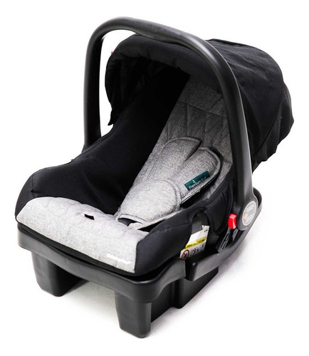 Imagen 5 de 6 de Cochecito de paseo Fisher-Price Confort negro con chasis color plateado
