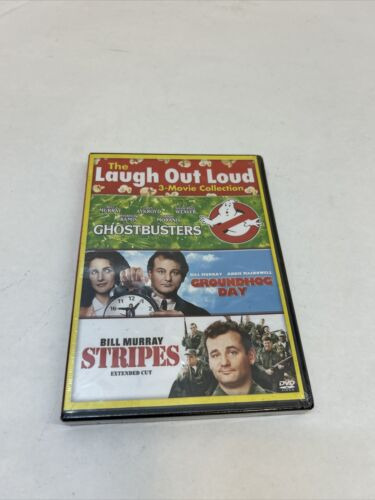 Ghostbusters / Groundhog Day / Stripes  Dvd New In Wrapp Dda