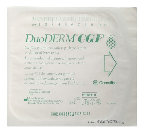 Duoderm Parche Antiescaras 15x15 (5 Unid)