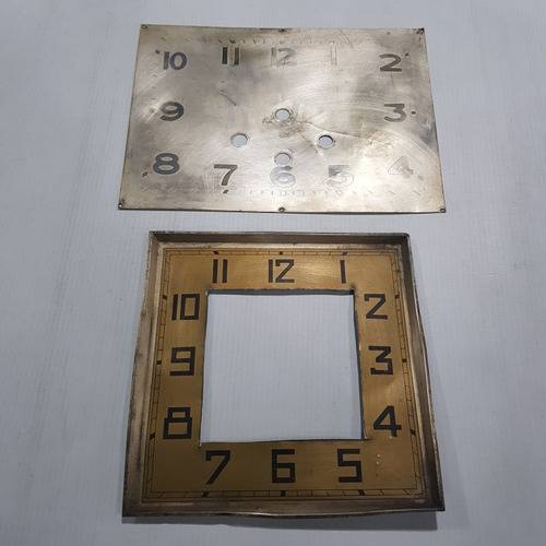 Imagen 7 de 9 de Antiguos Cuadrantes Y Aros De Reloj Lote X 15 Mag 59785