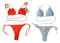 Comprar Pack 2 Bikini Kaury Mujer Triángulo Less Calidad