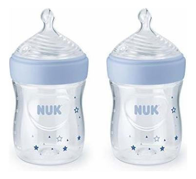 Nuk Simplemente Biberones Naturales, 5 Oz, Paquete De 2