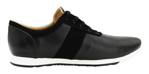 Imagen 4 de 8 de Zapato Casual Oficina Fino Negro Calzado Original Hombre A58