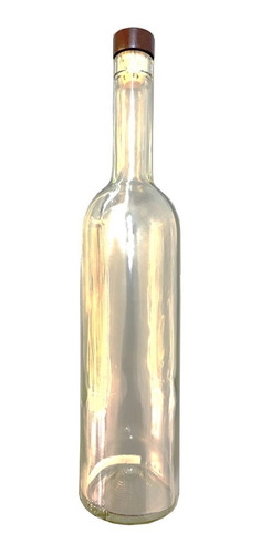 12 Botellas Vidrio Vallarta 750 Ml (c/corcho)