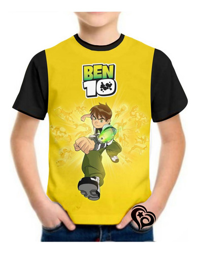 Camiseta Ben 10 Masculina Desenho Omniverse Infantil Blusa A