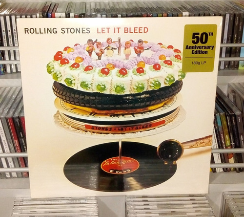 The Rolling Stones Let It Bleed 50th Lp Vinilo Beatles Queen