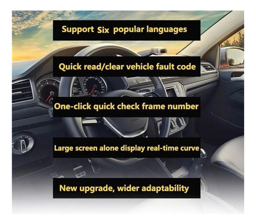 Escáner De Diagnóstico De Automóvil Automotriz Obd2 V310