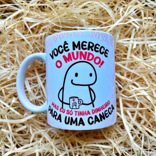 Caneca Xícara Flork Meme Frases Engraçadas/promoção