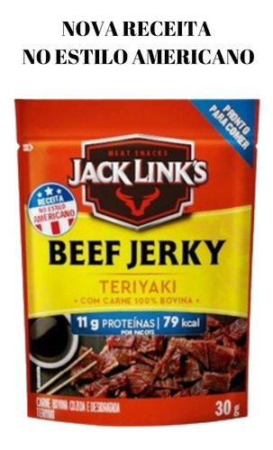 1 Beef Jerky Protein Snacks Carne Sabor Teriyaki Jack Links