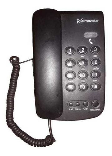 Teléfono Básico Negro Movistar Usado 