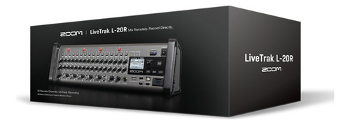 Zoom Livetrak L-20r L20 Mixer Gravador Digital