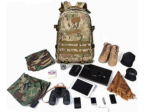 Mochila Táctica Militar Camping 3d