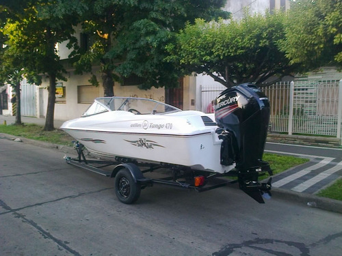 Lancha Open Con Mercury 50 Hp 4 Tiempos Todo Okm