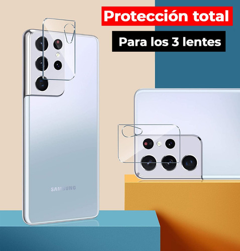 Vidrio Protector Camara Samsung S21 Ultra Nuglas Templado