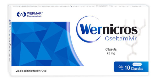 Oseltamivir 75 Mg Caja Con 10 Cápsulas
