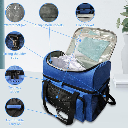 Bolsa De Bolos Para 2 Bolas, Bolsa De Transporte De Bolos
