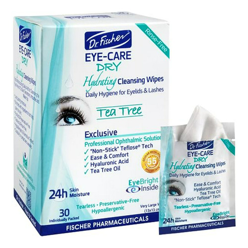 Toallitas - Dr. Fischer Daily Hygienic & Hydrating Eyelid Wi