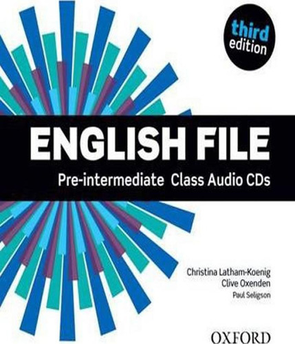 Livro English File - Pre-intermediate - Class Audio Cds