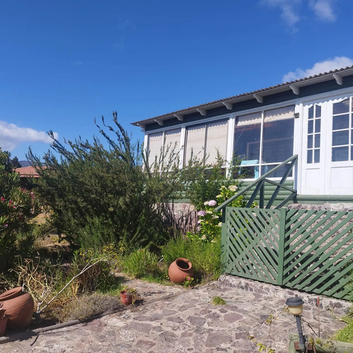 Parcela Con Casa Familiar En El Valle