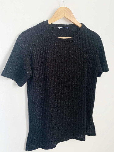 Remera Brillos - Zara - Talle S