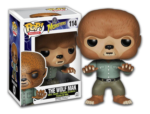 Funko Pop Monsters - El Hombre Lobo Glow 114
