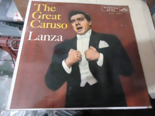 Mario Lanza The Great Caruso Lp