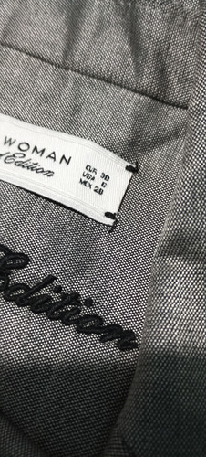 Blazer Chaqueta Zara Edición Limitada Nuevo Talla 38 Mamba