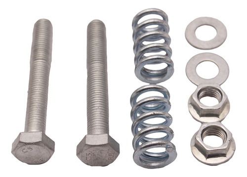 2x M10x1.5 Juego De Tornillos De Escape Y Resorte Accesorios