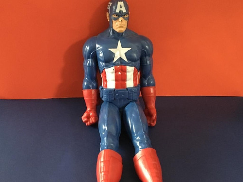 Juguete Figura Articulada Superhéroe Capitán América 30cm