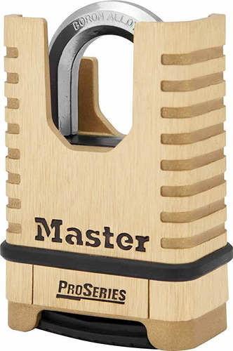 Master Lock Candado, Proseries Establecer Su Propio Cerradur