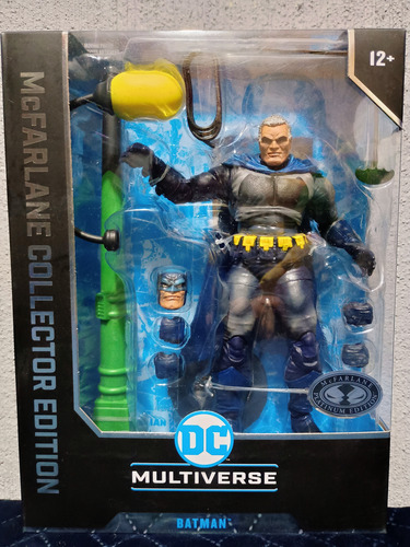 Mcfarlane Platinum Batman Battle Damage Dark Knigth Forever (Usado)
