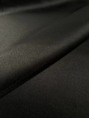 Cortina Blackout Textil Sistema Para Riel 1.90 Alto Negro