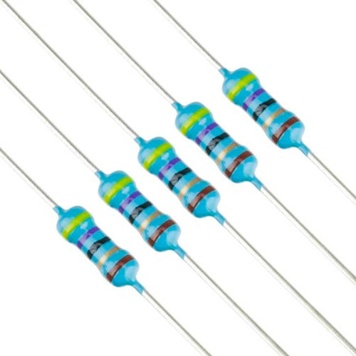 Resistencia 220 Ohm 1/2 Watts De Carbón X5 Und.