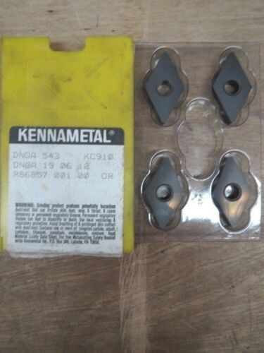 Kennametal Indexable Inserts Kc910 4 Pcs Dnga543 (ik0630 Cck