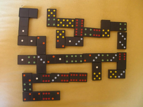 Juego Domino Colorido Martinelli Sm Sao Paulo Brasil