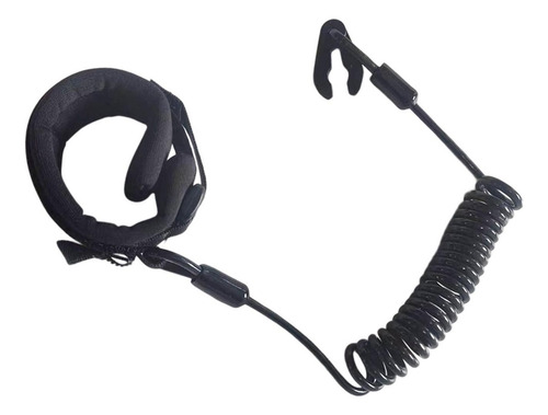Cordão De Segurança De Parada Do Motor Para Matar, Preto