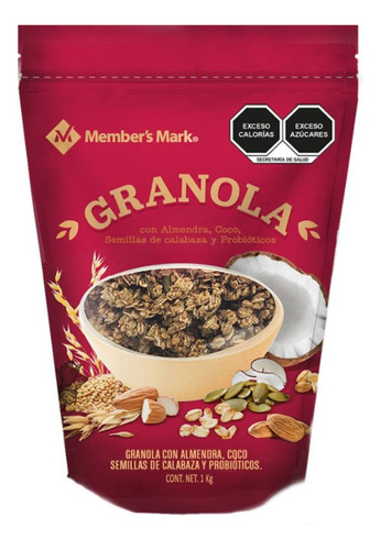 Granola Members Mark Con Probioticos 1 Kg