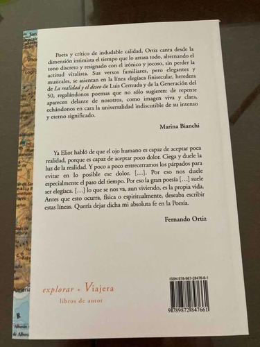 Imagen 2 de 3 de Libros Pasos Que Se Alejan Fernando Ortiz Poesía Ed Crítica