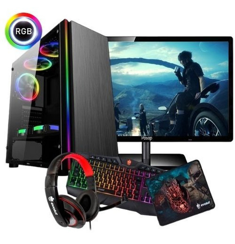 Imagem 1 de 1 de Pc Gamer Amd A4 6300 3.9 Ghz Gta 8gb 1000g Roda Games Atuais
