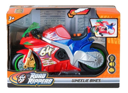Wheelie Bikes Nikko Road Rippers Motocicleta Carreras Personaje Moto